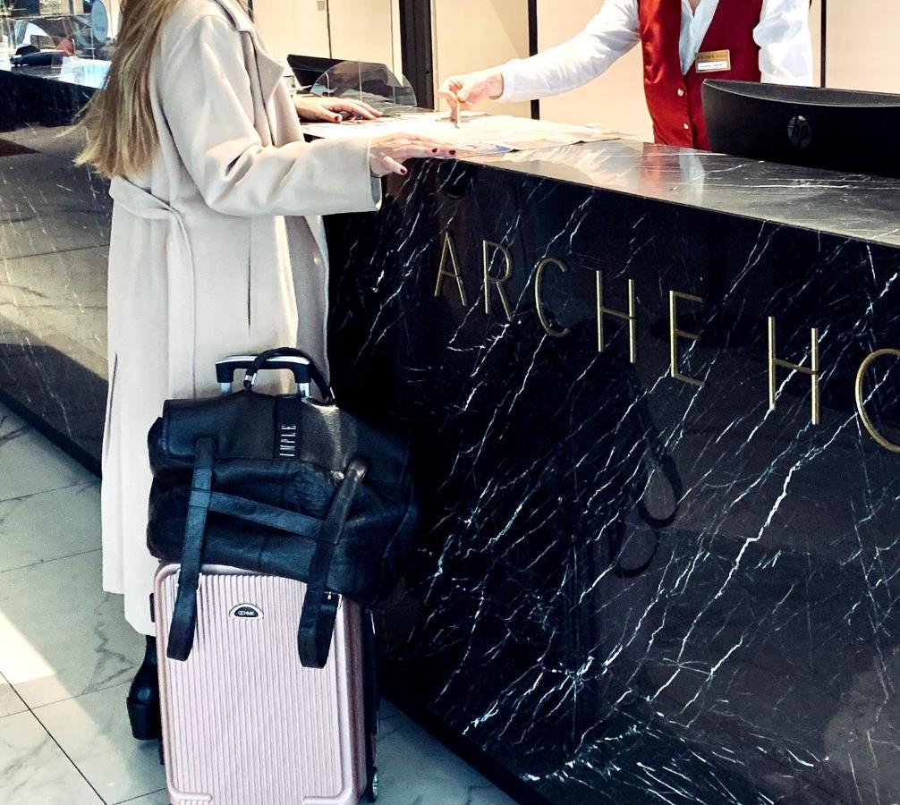 Arche Hotel Krakowska Varsavia Esterno foto